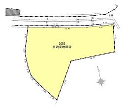 〜　約113坪　〜　金田　建築条件なし売地