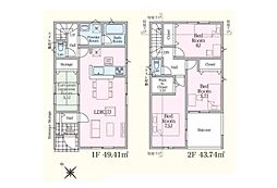 習志野市鷺沼台第81期　6号棟