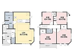 物件完成葛飾区西亀有2丁目　新築一戸建て　全1棟