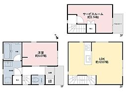 足立区大谷田4丁目　新築一戸建て　全1棟