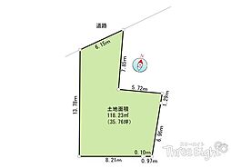 足立区西新井本町1丁目　建築条件無し売地