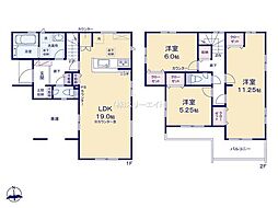 草加市新里町　新築一戸建て　全2棟
