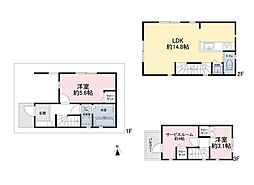 限定1棟足立区西新井4丁目　新築一戸建て　全1棟