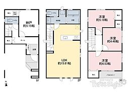 足立区南花畑1丁目　新築一戸建て　全1棟