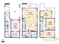 足立区西新井本町5丁目　新築一戸建て　全1棟