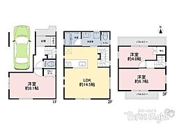 足立区伊興3丁目　建築条件付き売地　全1区画