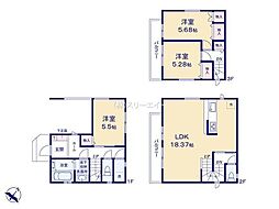 足立区古千谷本町3丁目　新築一戸建て　全1棟