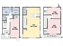 江東区東砂2丁目　新築一戸建て　全2棟