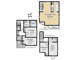 足立区保木間3丁目　新築一戸建て　全1棟