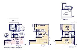 墨田区東向島4丁目　新築一戸建て　全1棟
