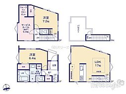 足立区椿2丁目　新築一戸建て　全1棟