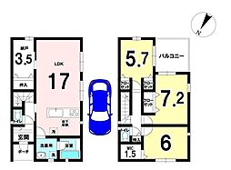 新築戸建 鶴原  第18ー6区画