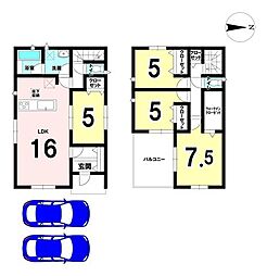 新築戸建 五門東第2　全4棟