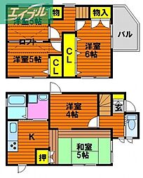 学南町貸家