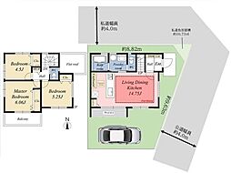 VECS下高井戸4丁目　北東角地・南向きバルコニー
