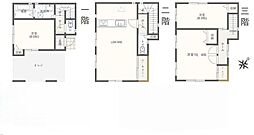 <VECS>葛飾区新小岩1丁目　戸建　車庫付き3LDK