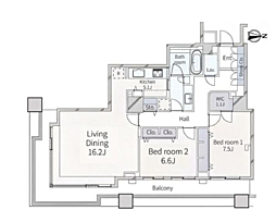 <ＶＥＣＳ>東京パークタワー　２１階　眺望良好な角住戸