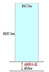 <VECS>中町3丁目　ゆとりある敷地面積／アクセス良好