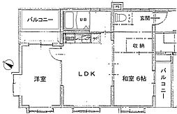 生麦マンション／２６年２月リフォーム／駅7分、２面バルコニー 402