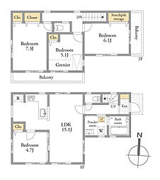 杉並区清水2丁目　2区画