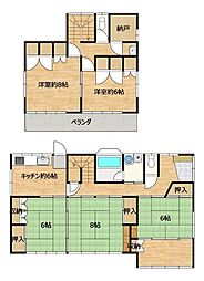 いわき市常磐下船尾町居作　戸建て