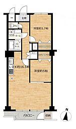 神道寺ハイツ1号棟