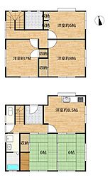長岡市与板町江西三丁目　戸建て