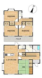 さくら市挟間田　戸建て