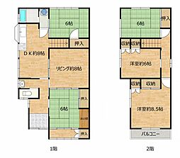 静岡市清水区江尻東1丁目　戸建て