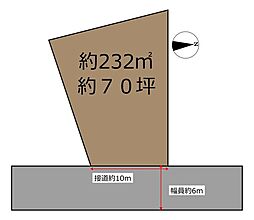 富山市小杉　土地