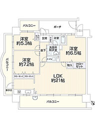 ローレルコート観音新町　601