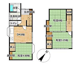 広島市安佐南区長楽寺1丁目　戸建て