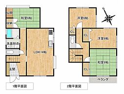 安芸郡府中町浜田4丁目　戸建て