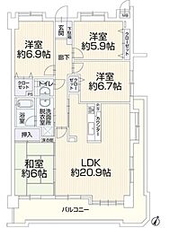 ダイアパレス大橋南弐番館　513