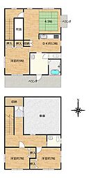 小城市三日月町金田　戸建て