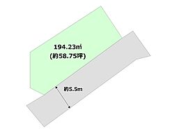 宝塚市中州2丁目売り土地