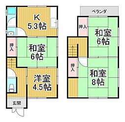 大庄西町2丁目貸家