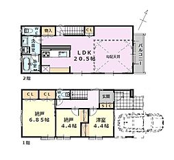 中野区白鷺3丁目　新築戸建　B棟