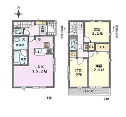 練馬区石神井台8丁目　新築戸建　1号棟