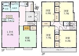 清瀬市梅園3丁目　中古戸建