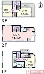 杉並区梅里1丁目新築戸建　1号棟