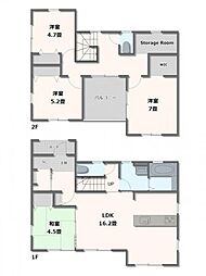 リーブルガーデン宇都宮野沢町第7　2号棟