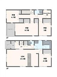 クレイドルガーデン壬生町安塚第5　1号棟