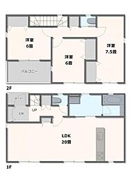 クレイドルガーデン宇都宮市中久保第3　2号棟