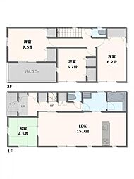 クレイドルガーデン宇都宮市中久保第3　1号棟