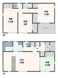 クレイドルガーデン真岡市並木町第7　1号棟