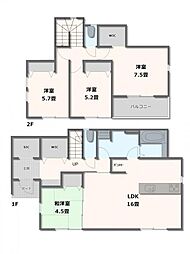 グラファーレ宇都宮市宝木本町3期　1号棟