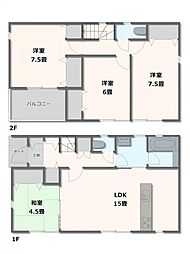 クレイドルガーデン宇都宮市野沢町第6　2号棟