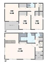 クレイドルガーデン宇都宮市若草第5　1号棟