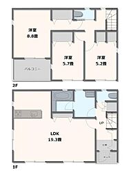 クレイドルガーデン宇都宮市若草第5　1号棟